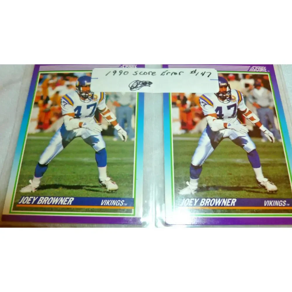 1990 Score‎ JOEY BROWNER 